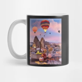 Cappadocia Air Balloons Turkey Wall Art Mug